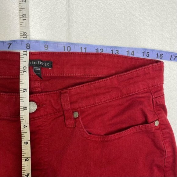 Eileen Fisher Mid Rise Organic Cotton Jeans Size 8 - Picture 4 of 9